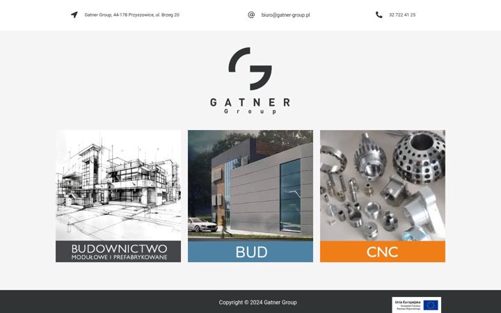 Screenshot of gatner-group.pl