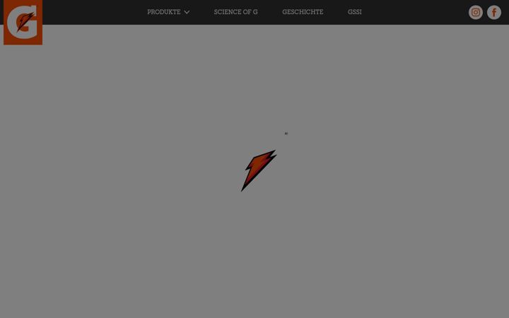 Screenshot of gatorade.at