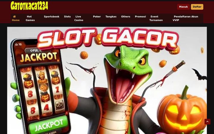 Screenshot of gatotkaca1234.net