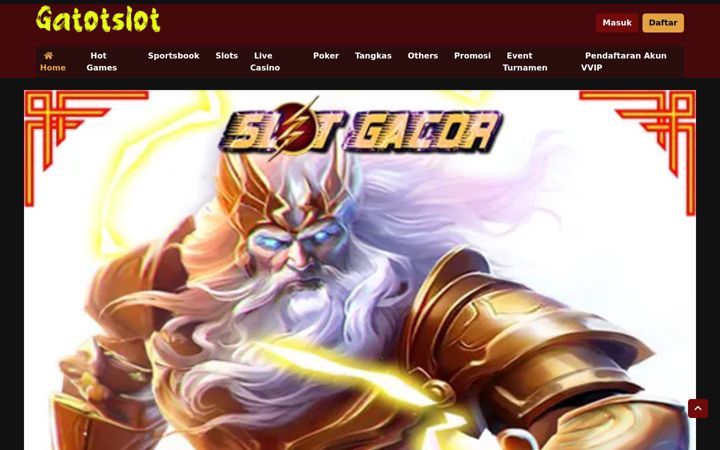 Screenshot of gatotslot.net