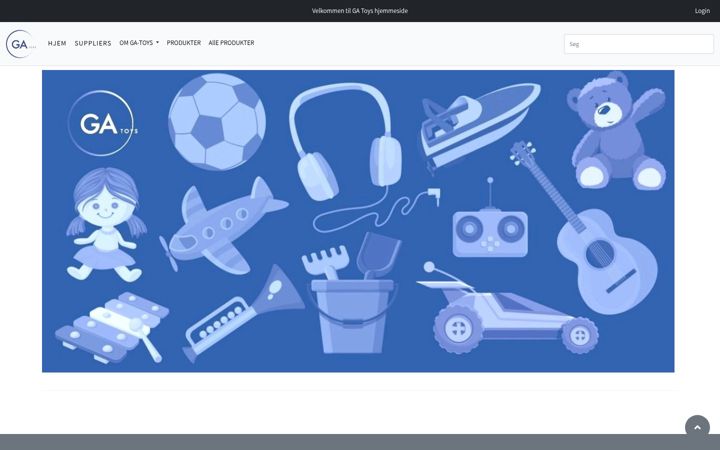 Screenshot of gatoys.dk