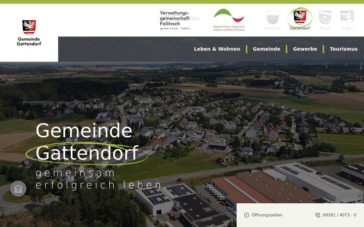 Screenshot of gattendorf.de