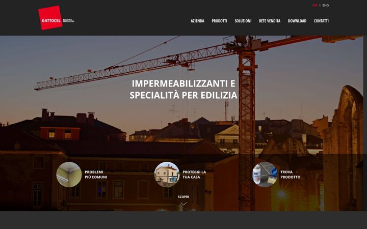 Screenshot of gattocel.com