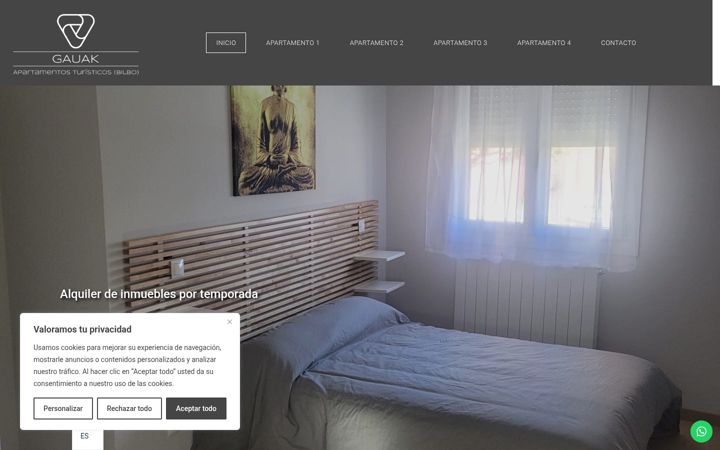 Screenshot of gauaksl.com