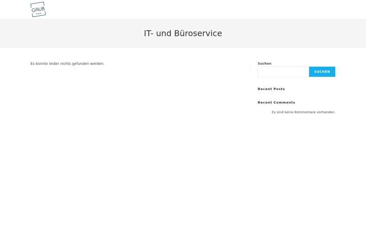 Screenshot of gaub-it-service.de