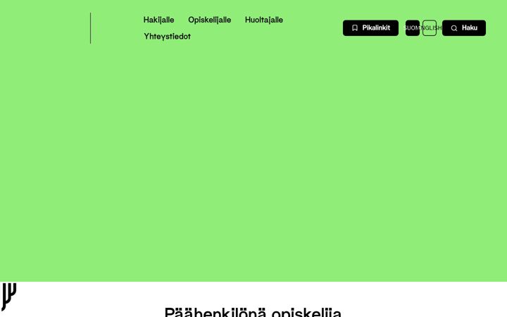 Screenshot of gaudialahti.fi