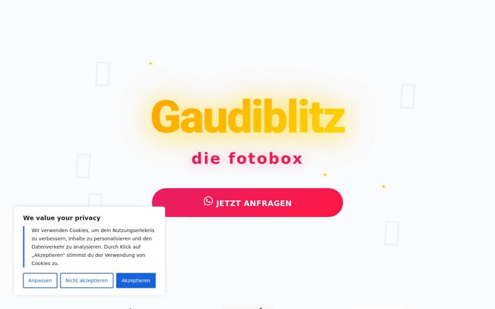 Screenshot of gaudiblitz.de