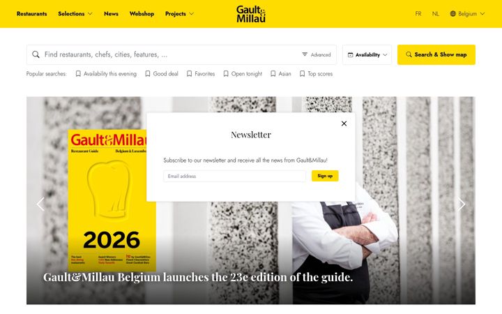 Képernyőkép: gaultmillau.be