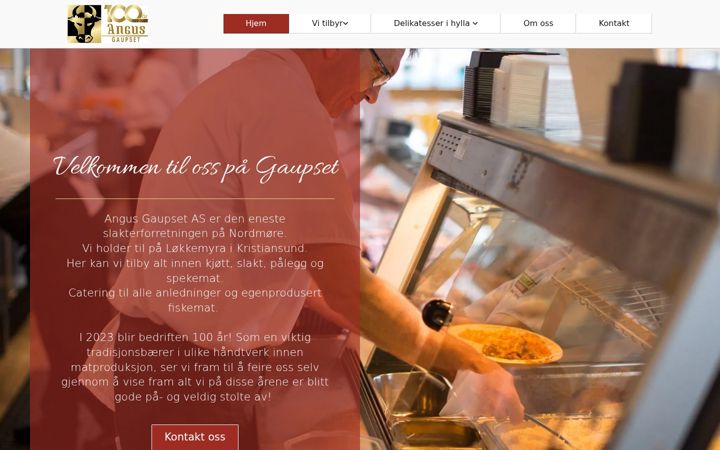 Screenshot of gaupset.no