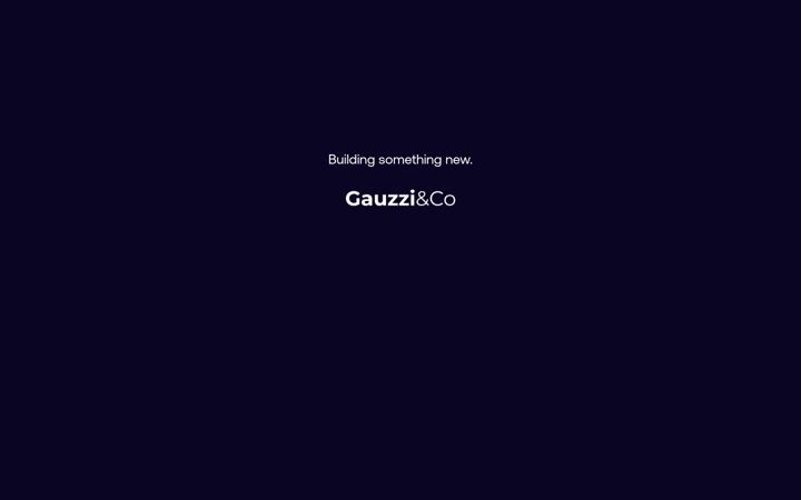 Screenshot of gauzzi.co