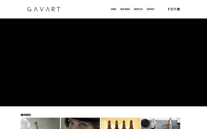 Screenshot of gavart.ro