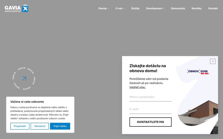 Screenshot of gavia.sk