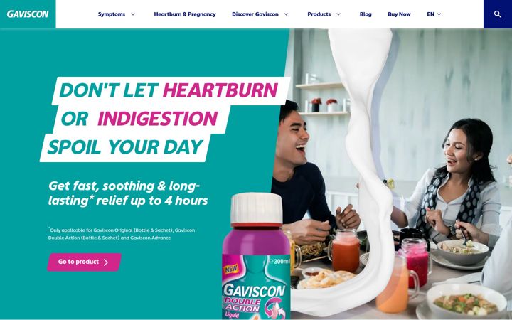 Screenshot of gaviscon.com.my