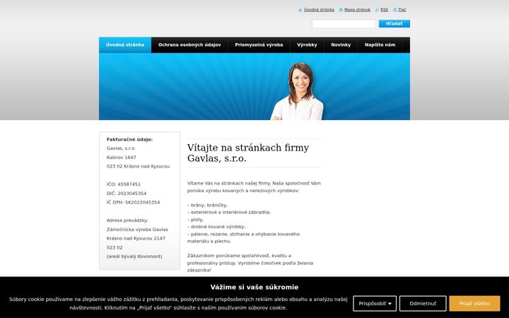 Screenshot of gavlassro.com