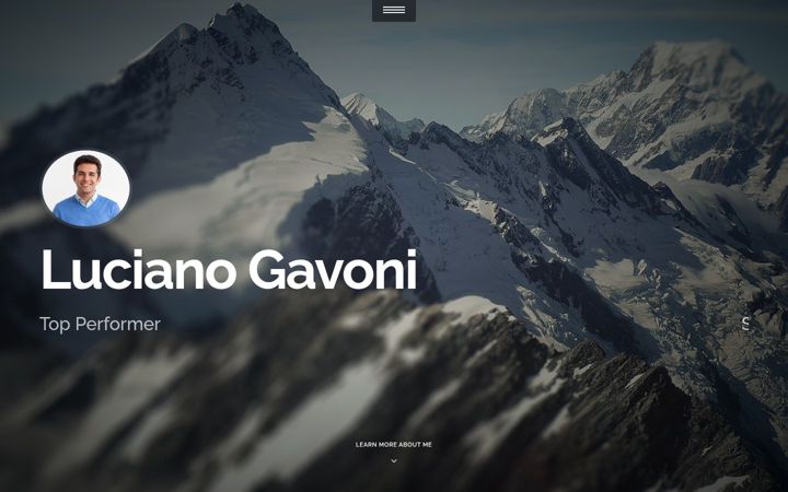 Screenshot of gavoniluciano.com
