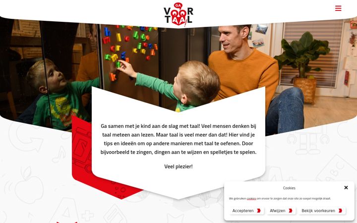 Screenshot of gavoortaalenschede.nl