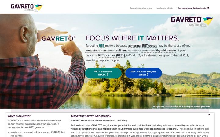 Screenshot of gavreto.com