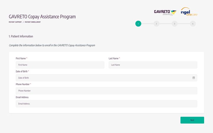 Screenshot of gavretocopay.com