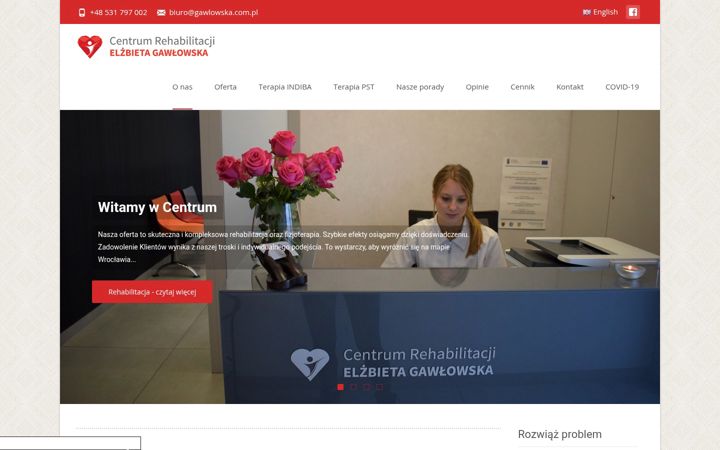 Screenshot of gawlowska.com.pl