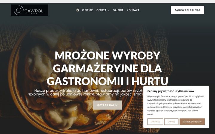 Screenshot of gawpol.com.pl