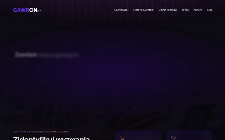 Screenshot of gawronify.com
