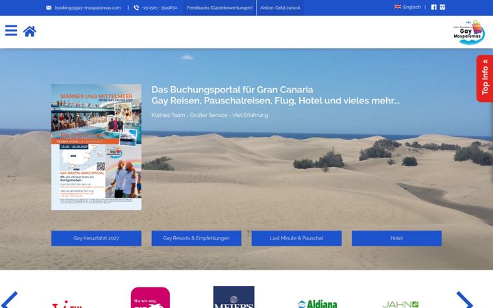 Screenshot of gay-maspalomas.com
