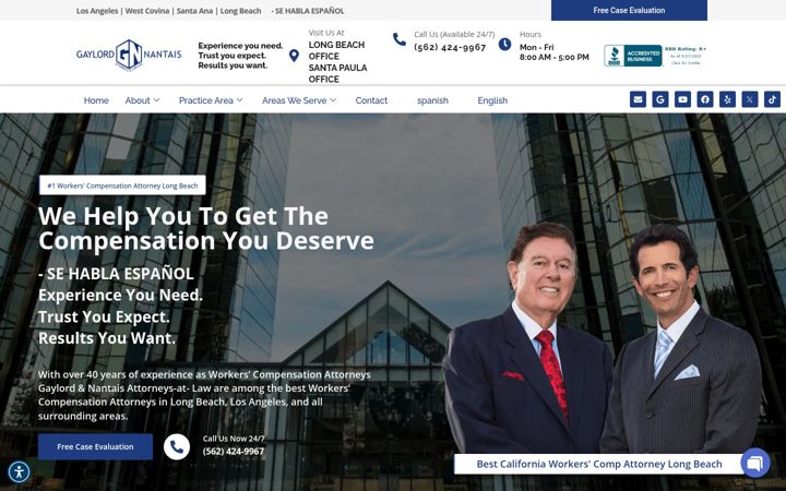 Screenshot of gaylordnantais.com