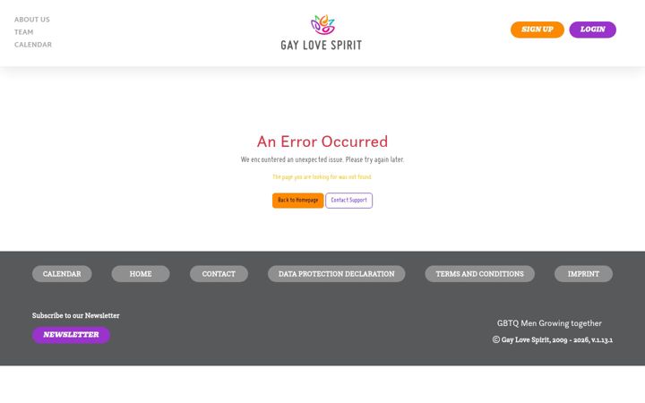 Screenshot of gaylovespirit.fr