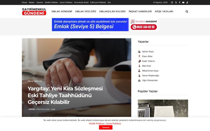 Screenshot of gayrimenkulgundemi.com