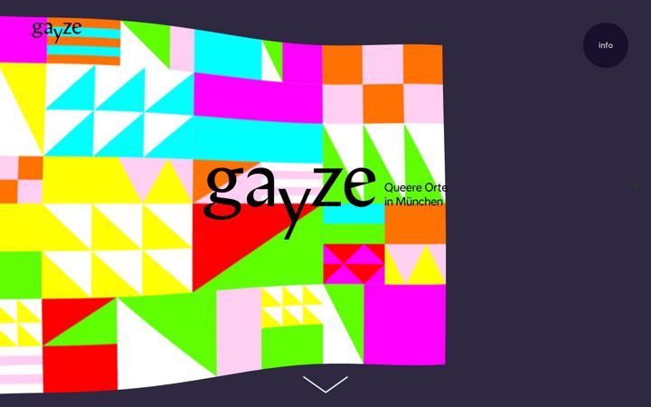 Screenshot of gayze.de
