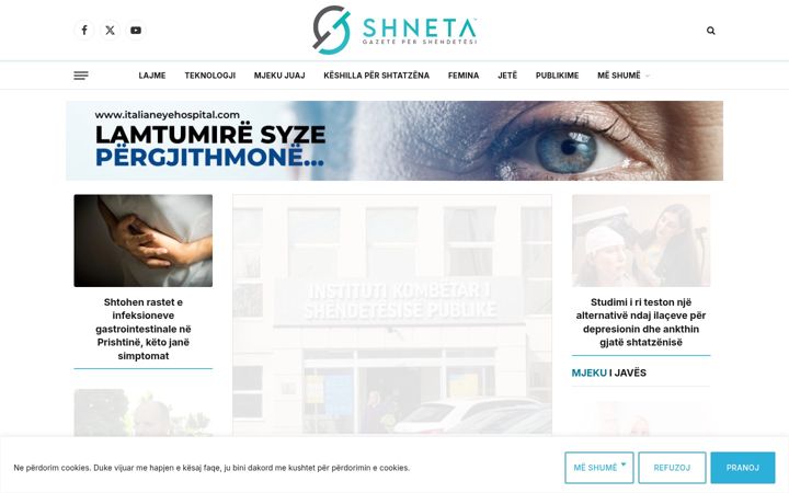 Screenshot of gazetashneta.net