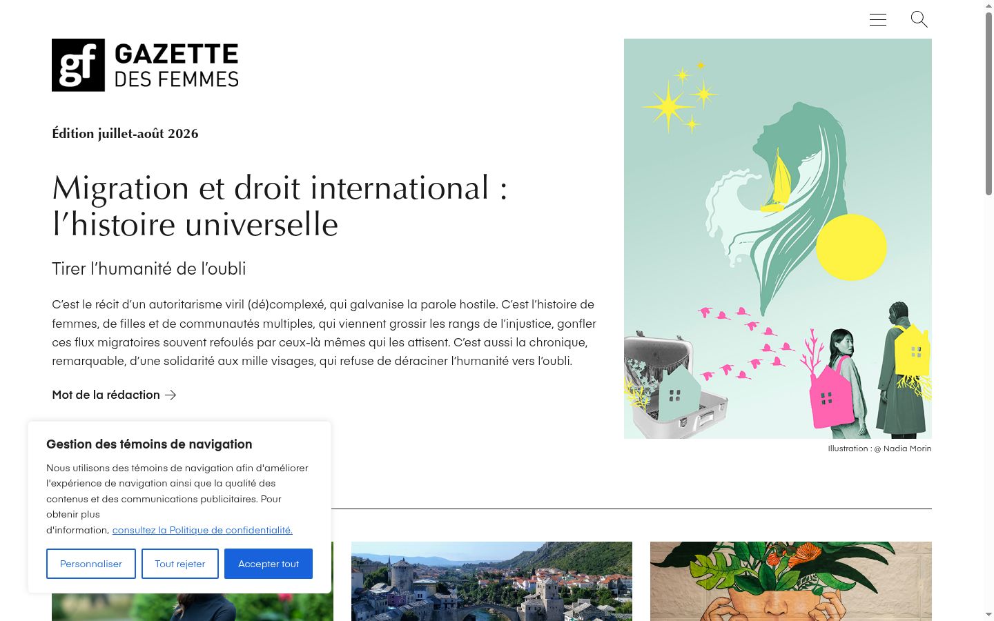 Screenshot van de toestemmingsbanner zoals getoond vóór enige interactie