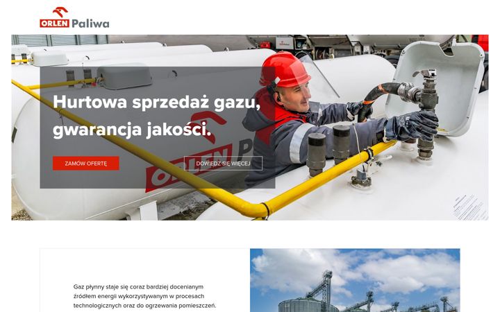 Screenshot di gazgrzewczy.pl