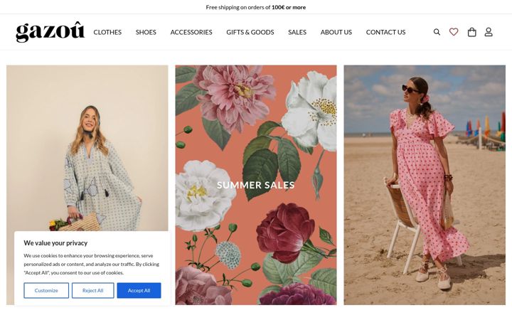 Screenshot of gazouboutique.gr