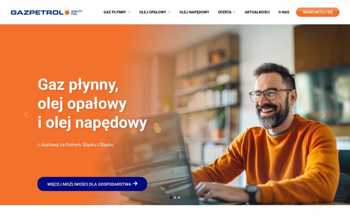 Screenshot of gazpetrol.pl