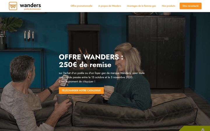 Screenshot of gazwanders.fr