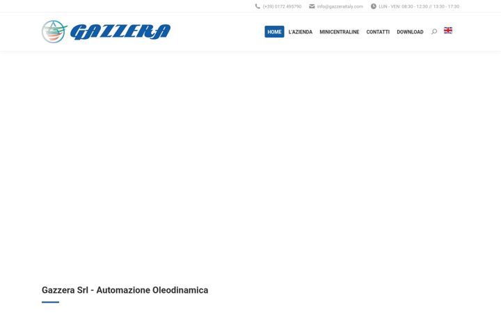 Skjermbilde av gazzeraitaly.com