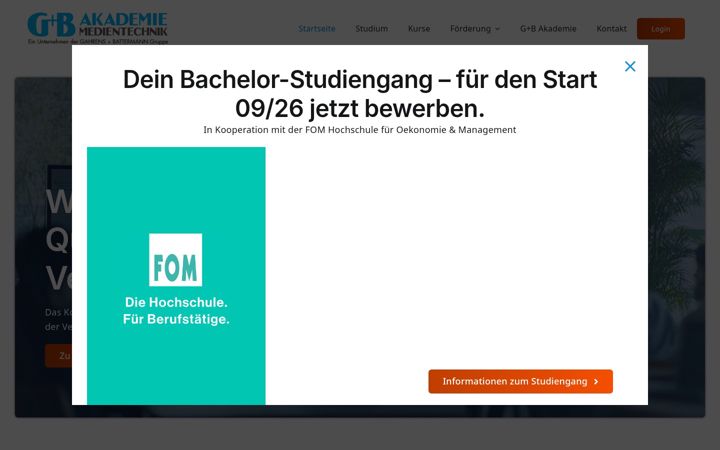 Screenshot of gb-akademie.de
