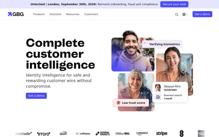 Screenshot of gbg.com