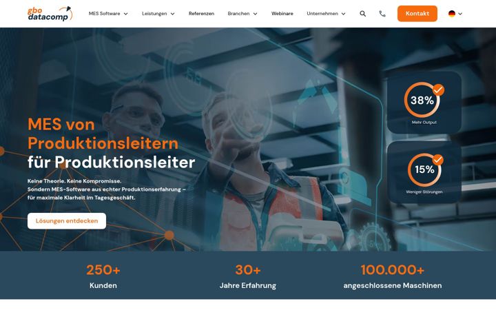 Skjermbilde av gbo-datacomp.de