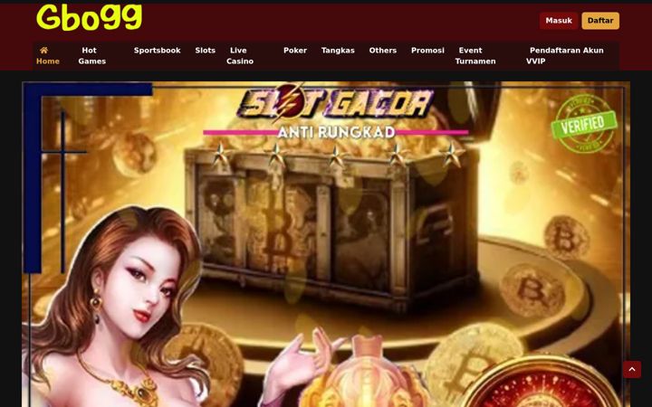 Screenshot of gbo99.net