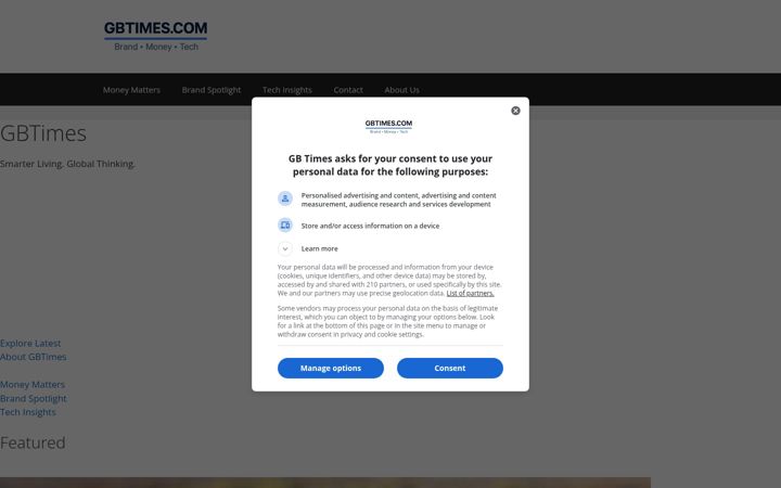 Screenshot of gbtimes.com