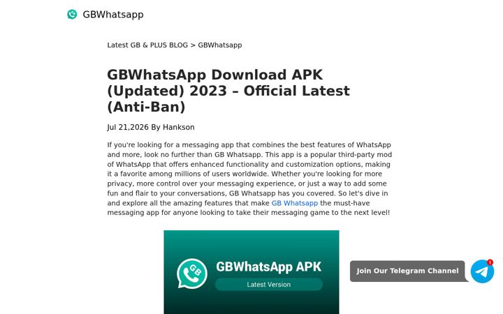 Screenshot of gbwhat.pro