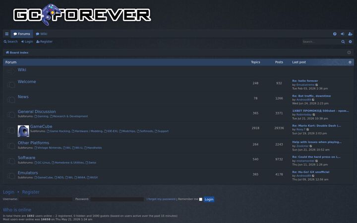 Screenshot of gc-forever.com