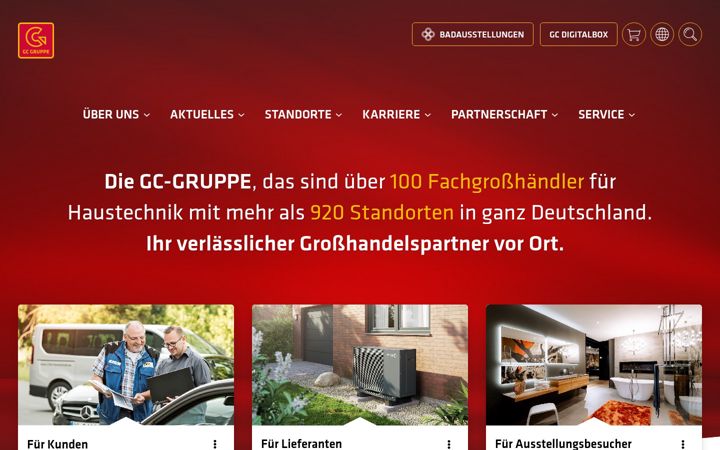 Zrzut ekranu gc-gruppe.de