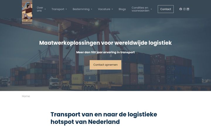 Képernyőkép: gc-logistics.com