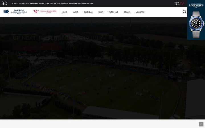 Screenshot von gcglobalchampions.com