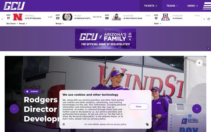Screenshot of gculopes.com