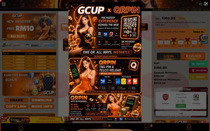 Screenshot of gcup5.com