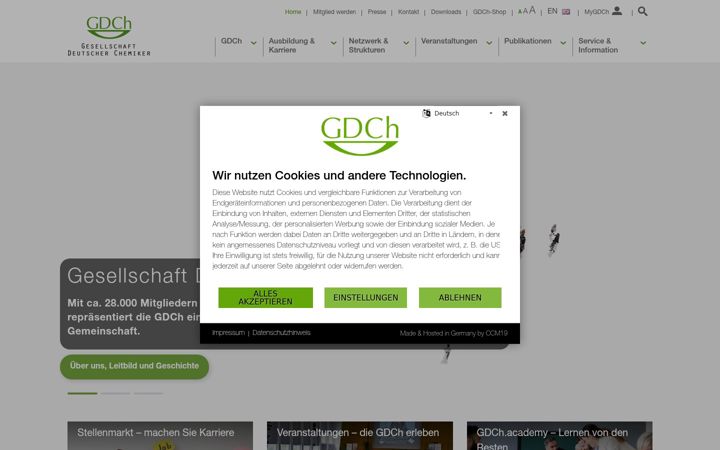Screenshot of gdch.de